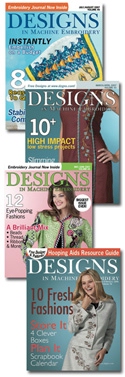 Designs In Machine Embroidery Magazine