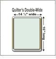 Quilters Double Wide Hoop-It-All for the Baby Lock Ellageo (not the New Ellageo) GBLELQDW+T CUSTOMER RETURN