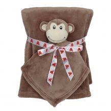 Monkey Blankey Buddy and Blanket Set