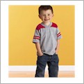 Rabbit Skins Toddler Football T-Shirt Embroidery Blanks