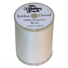 The Finishing Touch 60wt Bobbin Thread 1100m Spool - White FTB02