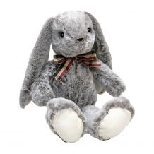 Super Soft Big Ear Bunny - Silvery Brown