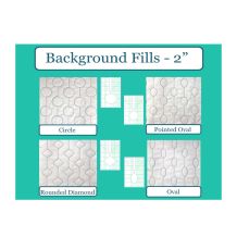 Sew Biz - Background Fills - 4-piece Template Set