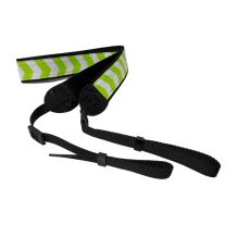 Camera Strap Embroidery Blanks - LIME CHEVRON - CLOSEOUT