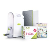 AccuQuilt - Ready. Set. GO! Ultimate Fabric Cutting System Boxed Set - 8" Block