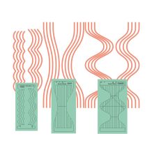 Westalee Design - Wave - 3-piece Template Set + Bonus Pam Varner 'Making Waves' Class