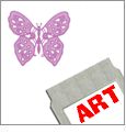 Home Expressions Expressive Lace Embroidery Designs by Marie Osmond on an ARTISTA Embroidery Card PC802A