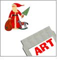 Jolly Ol St Nick Embroidery Designs by Susan Winget on an ARTISTA Embroidery Card PC808A