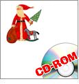 Jolly Ol St Nick Embroidery Designs by Susan Winget on a Multi-Format CD-ROM PC808200