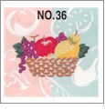 Fruits and Vegetables Embroidery Designs on a Brother Embroidery Card SA336
