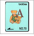 Cross Stitch Embroidery Designs on a Brother Embroidery Card SA370