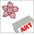 Lace Up Your Life Vol 2 Expressive Lace Embroidery Designs by Marie Osmond on an ARTISTA Embroidery Card PC827A