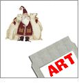 Arctic Holiday Embroidery Designs by Debbie Mumm on an ARTISTA Embroidery Card PC831A