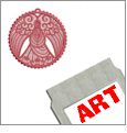 Lace Up Your Life 3 Expressive Lace Embroidery Designs by Marie Osmond on an ARTISTA Embroidery Card PC835A
