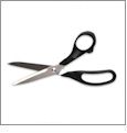 Bent Trimmers by Gingher - 8 inch