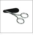 Straight Blade Embroidery Scissors by Gingher - 4 inch