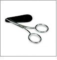 Curved Blade Embroidery Scissors by Gingher - 4 inch