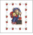 A Year of Bunnies & Teddies Cross Stitch Embroidery Designs by Vermillion Stitchery on a Multi-Format CD-ROM 74400