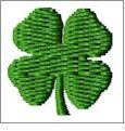 Shamrock - And Sew On Embroidery Free Embroidery Designs