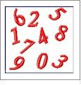 Numbers - Stitches By Carolyn Free Embroidery Designs