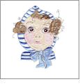 Baby Face 2 by Loralie Designs Embroidery Designs on a Multi-Format CD-ROM 631100