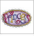 Princess 2 Embroidery Designs by Renae Lindgren on Multi-Format CD-ROM