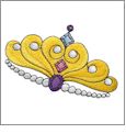 Princess 3 Embroidery Designs by Renae Lindgren on Multi-Format CD-ROM