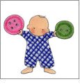Sewing Embroidery Designs of Bryce and Madeline by Jone Bergquist Hallmark on Multi-Format CD-ROM