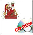 Merry Mitzi by Beth Yarbrough Embroidery Designs on a Multi-Format CD-ROM PC842200