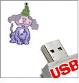 Clowning Around by Nancy Barrett Embroidery Designs on a Multi-Format USB Stick PC845S