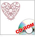 Cutwork by Heritage Creations Embroidery Designs on a Multi-Format CD-ROM PC850200