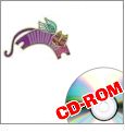 Feline Faeries by Laurel Burch Embroidery Designs on a Multi-Format CD-ROM PC855200