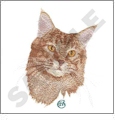 Cat Fancier Association Embroidery Designs on a Multi-Format CD-ROM LS01101
