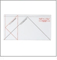 Flying Geese Ruler Large by Quilt In A Day