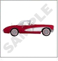 GM Classic 50's Cars Embroidery Designs on a Multi-Format CD-ROM LS01401
