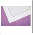 White Hemstitched Napkin Set Home Decorating Embroidery Blanks