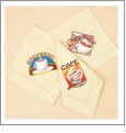 Ecru Hemstitched Napkin Set Home Decorating Embroidery Blanks