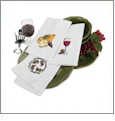 White Twill Napkin Set Home Decorating Embroidery Blanks