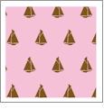 Sailboats Grapefruit with Coconut - Kiwi Embroidery Paper - One 8.5in x 11in Sheet