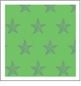 Starfish Kiwi with Grape - Kiwi Embroidery Paper - One 8.5in x 11in Sheet
