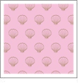 Clamshell Grapefruit with Coconut - Kiwi Embroidery Paper - One 8.5in x 11in Sheet