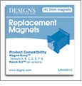 Replacement Magnets for Magna-Hoops and Patch-Kits