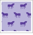Horses Passion Fruit with Grape - Kiwi Embroidery Paper - One 8.5in x 11in Sheet