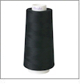 Black Maxi-Lock Premium Serger Thread - 3000 Yards