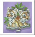 Morehead Baby Animals Two By Two Collection 2 Embroidery Designs on a BROTHER Embroidery Card BMCL-MH7