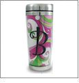 16 oz. Stainless Steel Travel Tumbler Acrylic Embroidery Blank