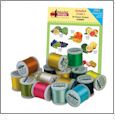 Detailed Fruit with Madeira 18 Spool Thread Kit Embroidery Designs by Amazing Designs on a Multi-Format CD-ROM ADC-23JTK