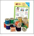 Domestic Goddess with Madeira 18 Spool Thread Kit Embroidery Designs by Amazing Designs on a Multi-Format CD-ROM ADC-81JTK