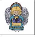 Angels by Joyce Drexler Embroidery Designs on a BROTHER Embroidery Card BMC-JD1