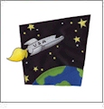 Blast Off Embroidery Designs by Amazing Designs on a Multi-Format CD-ROM ADC-116